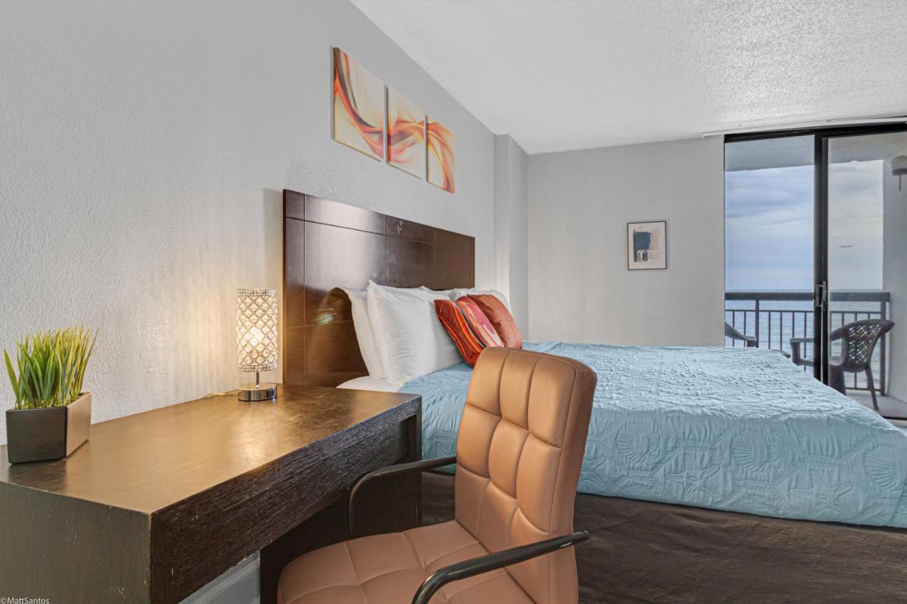 Winter Rates! Work With Breathtaking View, Direct Oceanfront Suite 413 Myrtle Beach Eksteriør bilde